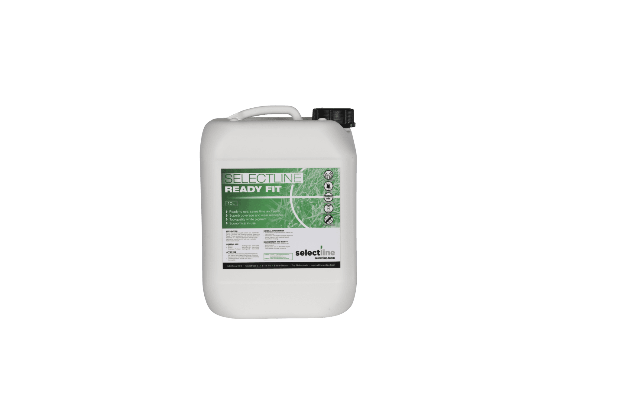 Selectline ready fit linjamerkint maali berner ammattinurmikot
